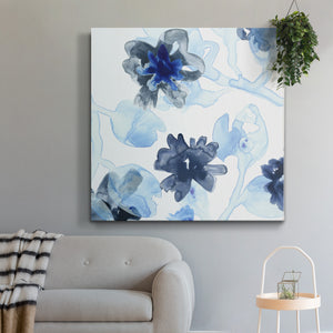 Blue Gossamer Garden II-Premium Gallery Wrapped Canvas - Ready to Hang