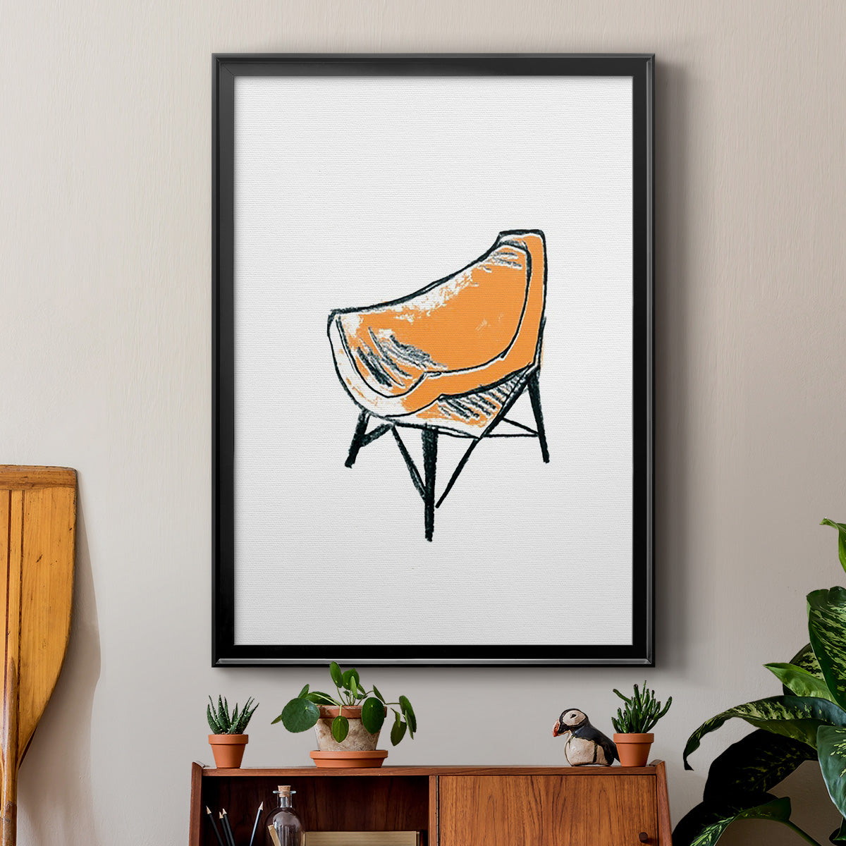 Take a Seat XII Premium Framed Print - Ready to Hang