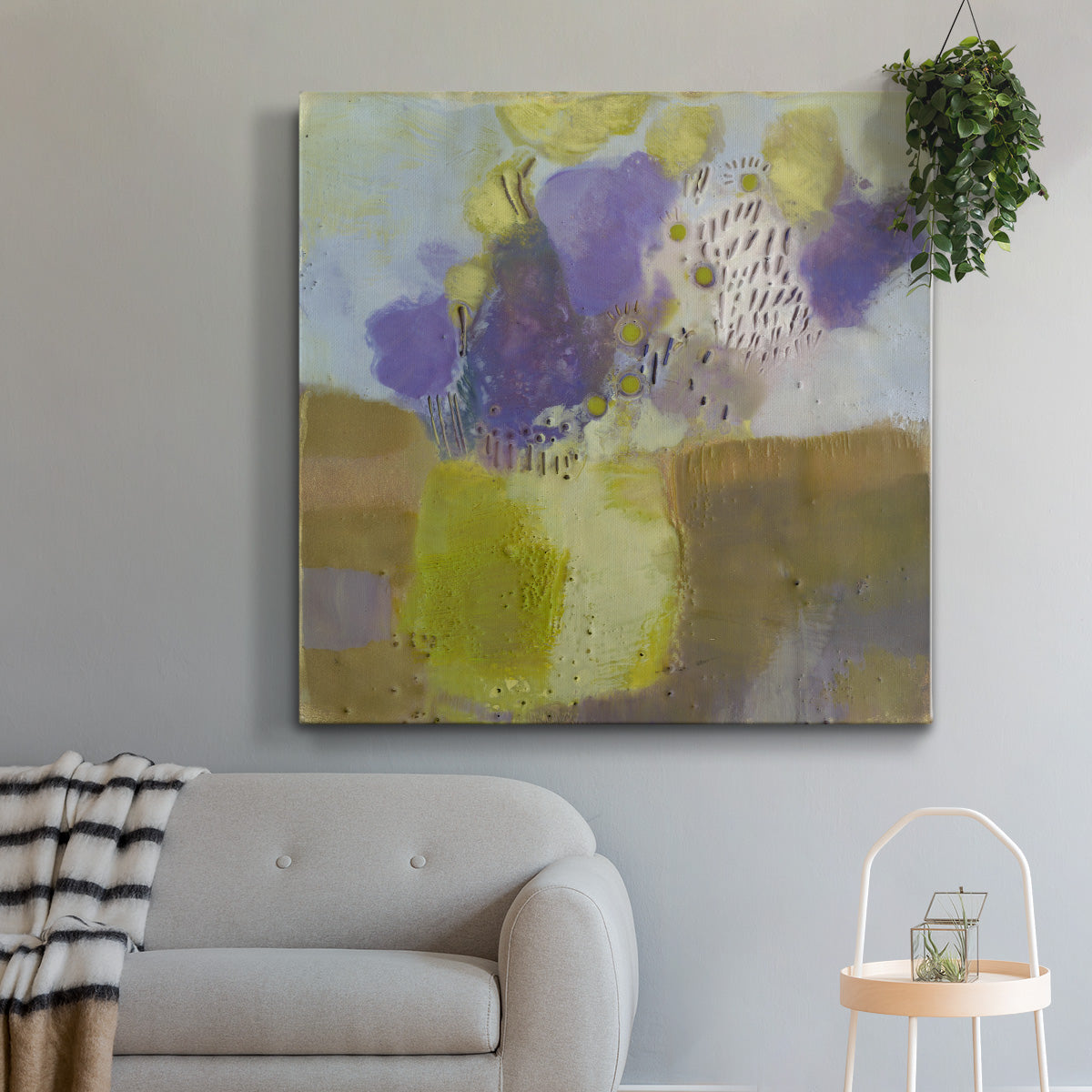 Blume III-Premium Gallery Wrapped Canvas - Ready to Hang