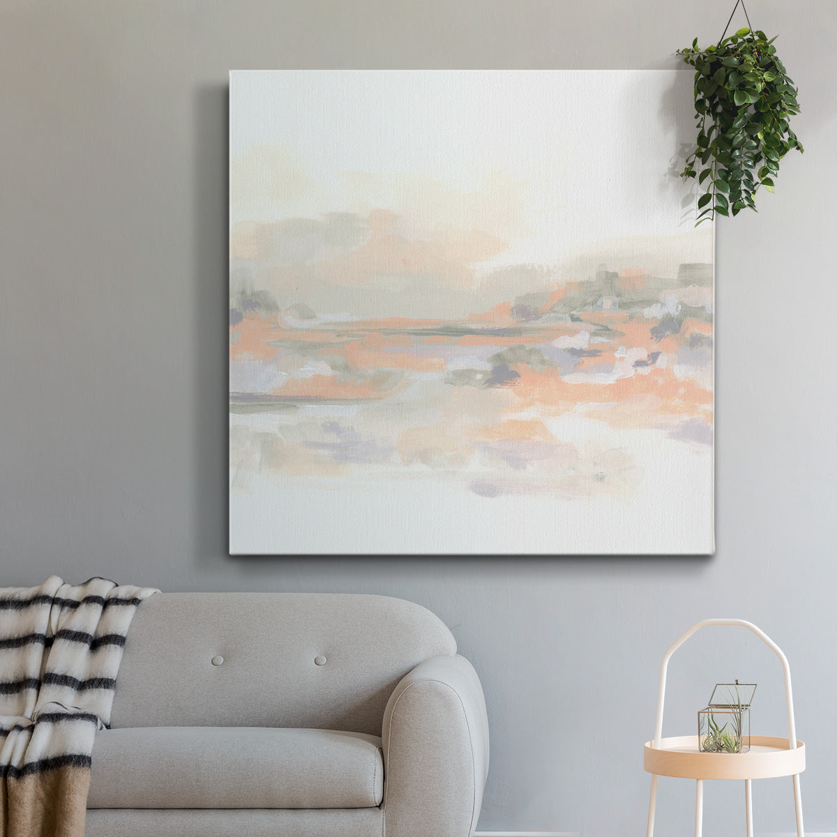 Blush Vista II-Premium Gallery Wrapped Canvas - Ready to Hang