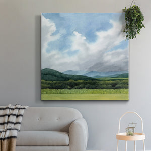 Sapphire Mountains I-Premium Gallery Wrapped Canvas - Ready to Hang