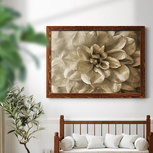 Neutral Wall Flower III-Premium Framed Canvas - Ready to Hang