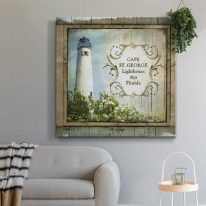 Florida Lighthouse X-Premium Gallery Wrapped Canvas - Ready to Hang