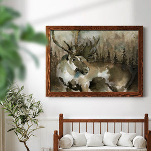 Lodge Twilight III-Premium Framed Canvas - Ready to Hang
