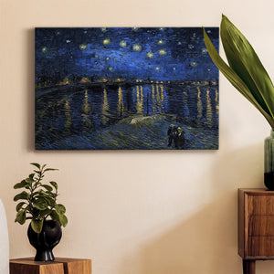 Starry Night Over Rhone - Canvas Art Print