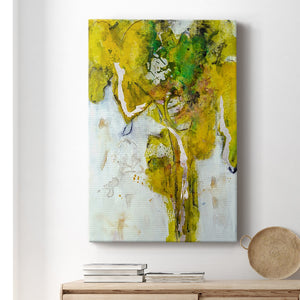 Golden Foliage I Premium Gallery Wrapped Canvas - Ready to Hang