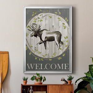 Woodland Welcome IV Premium Framed Print - Ready to Hang