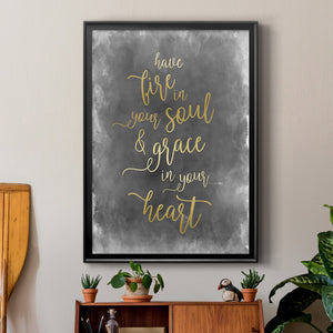 Fire in Your Soul Premium Framed Print - Ready to Hang