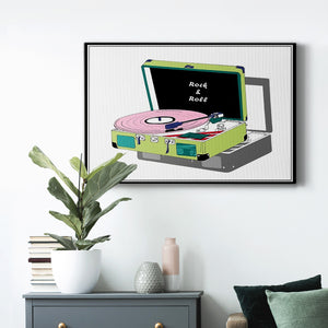Record Shop II Premium Gallery Wrapped Canvas - Ready to Hang