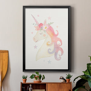 Sweet Unicorn I Premium Framed Print - Ready to Hang