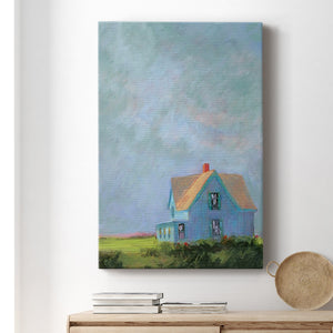 Blue Cape Premium Gallery Wrapped Canvas - Ready to Hang