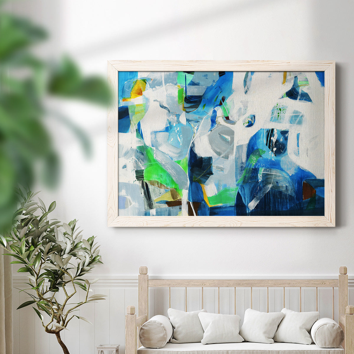 Down the Rapids-Premium Framed Canvas - Ready to Hang
