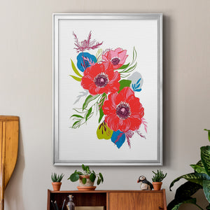Brilliant Poppies II Premium Framed Print - Ready to Hang