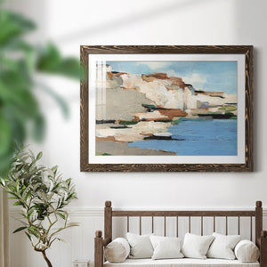 White Rock Cliffs I-Premium Framed Print - Ready to Hang