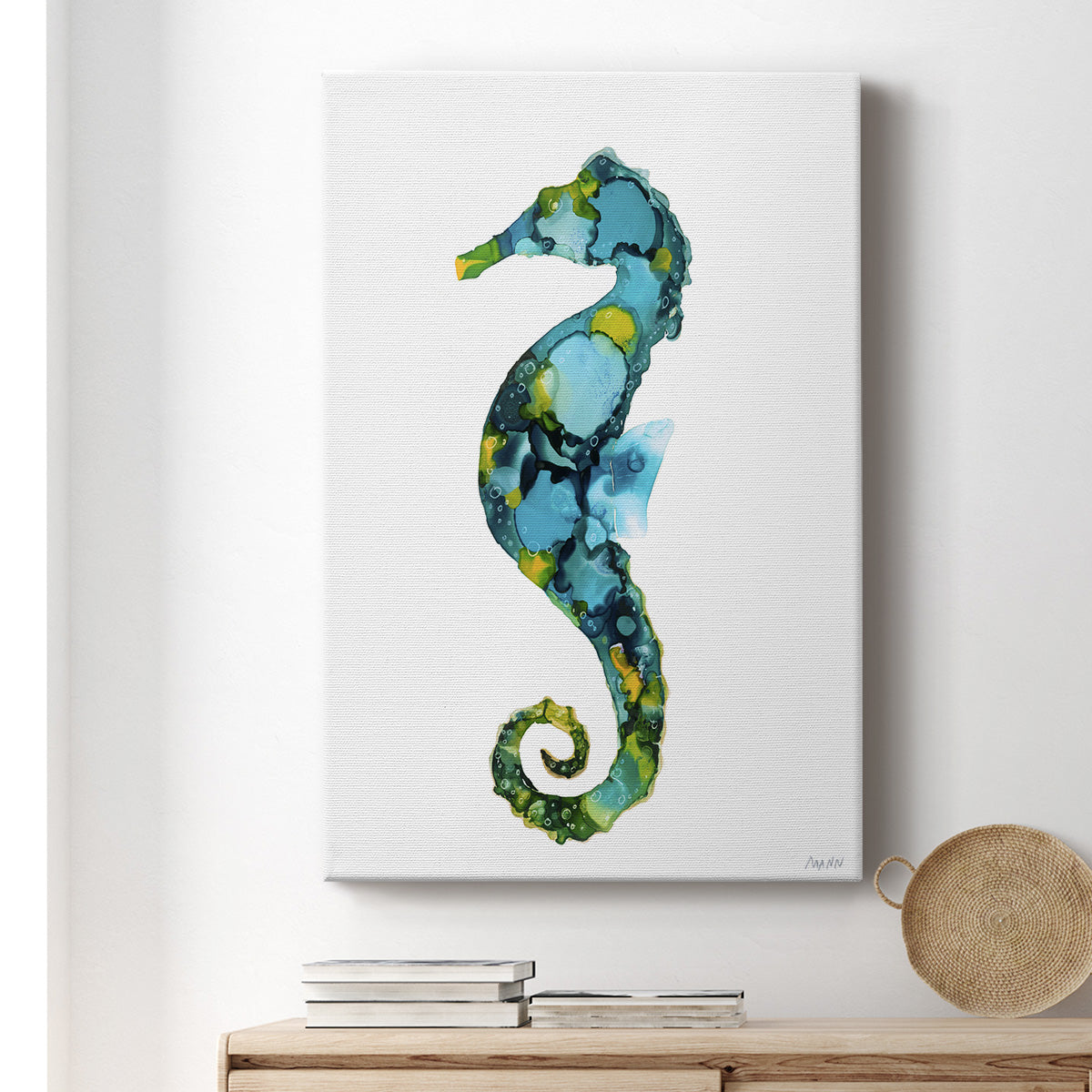 Seahorse Premium Gallery Wrapped Canvas - Ready to Hang