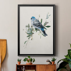 Bluebird Happy II Premium Framed Print - Ready to Hang