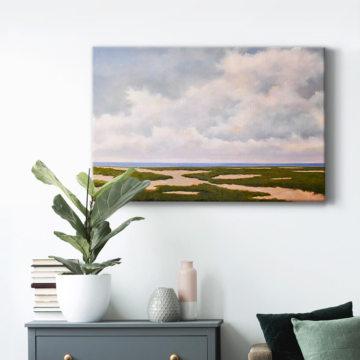 Beach Dunes Premium Gallery Wrapped Canvas - Ready to Hang