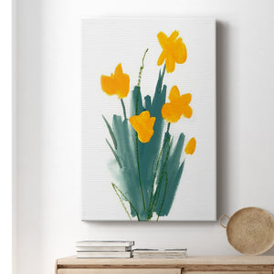 Daffodil Bunch II Premium Gallery Wrapped Canvas - Ready to Hang