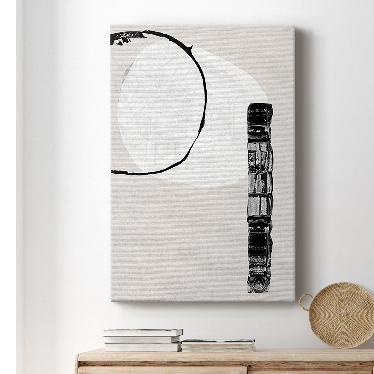 Zen Shapes II Premium Gallery Wrapped Canvas - Ready to Hang