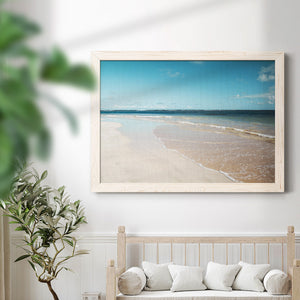 Sugar Sand Beach-Premium Framed Canvas - Ready to Hang