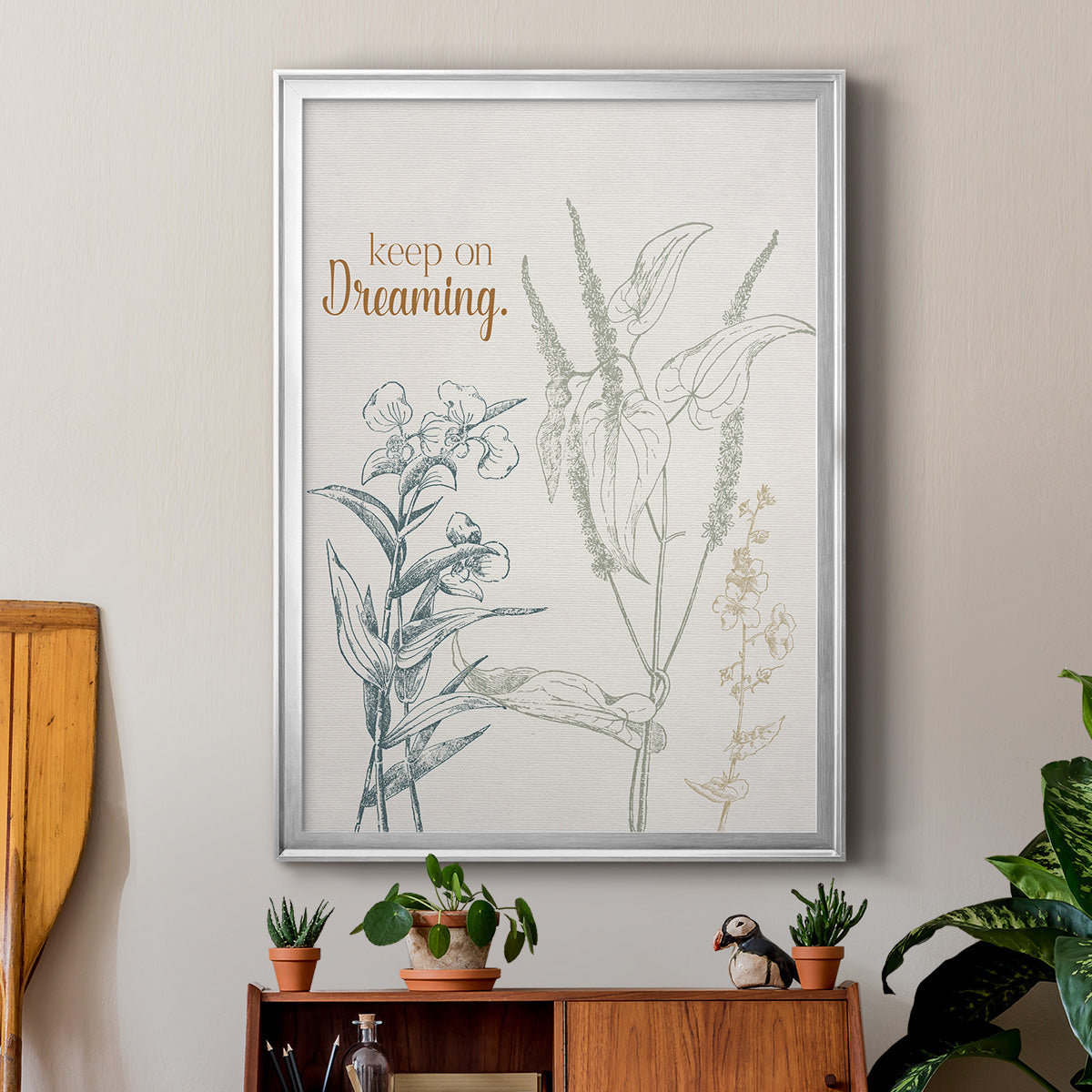 Keep on Dreaming Premium Framed Print - Ready to Hang