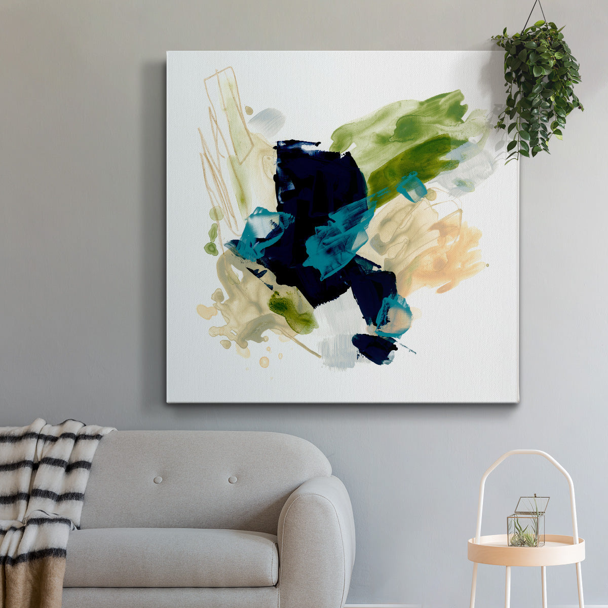 Palette Motion I-Premium Gallery Wrapped Canvas - Ready to Hang
