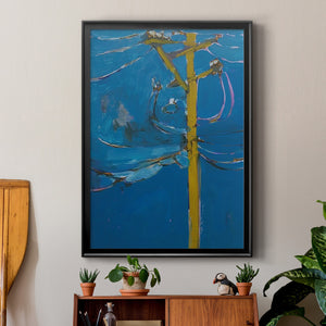 Wires IV Premium Framed Print - Ready to Hang