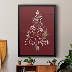 Merry Little Christmas Premium Framed Print - Ready to Hang