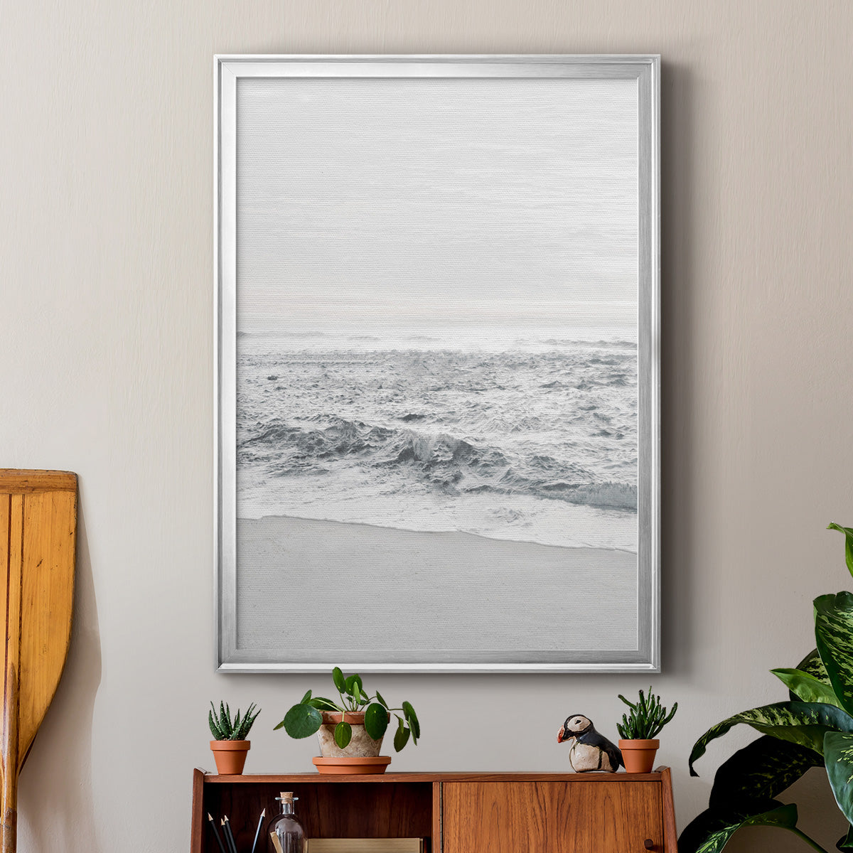 Gentle Tides II Premium Framed Print - Ready to Hang