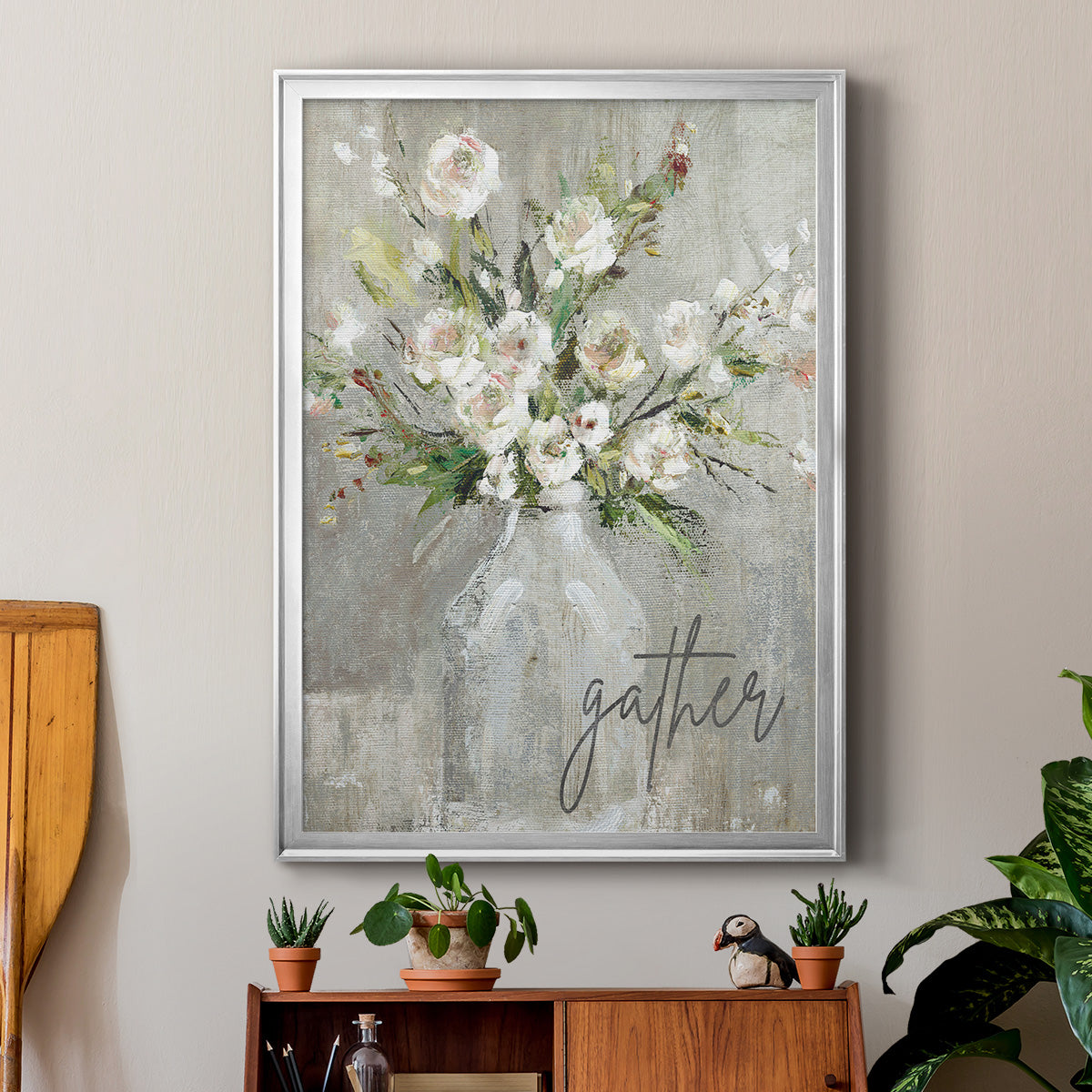 Gather Premium Framed Print - Ready to Hang