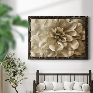 Neutral Wall Flower III-Premium Framed Canvas - Ready to Hang