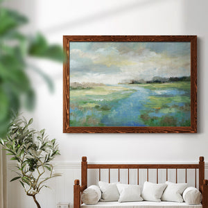 Winding Stream-Premium Framed Canvas - Ready to Hang