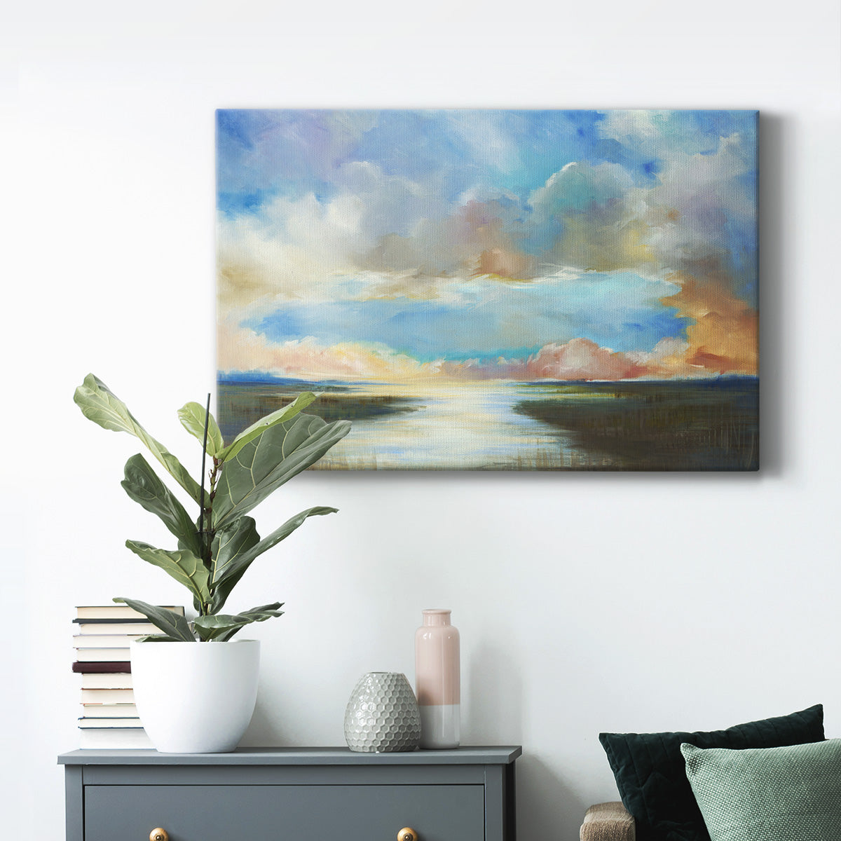 Dawn Breaks Premium Gallery Wrapped Canvas - Ready to Hang