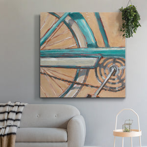 Retro Cycle IV-Premium Gallery Wrapped Canvas - Ready to Hang