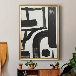 Inkwell Intersect I Premium Framed Print - Ready to Hang