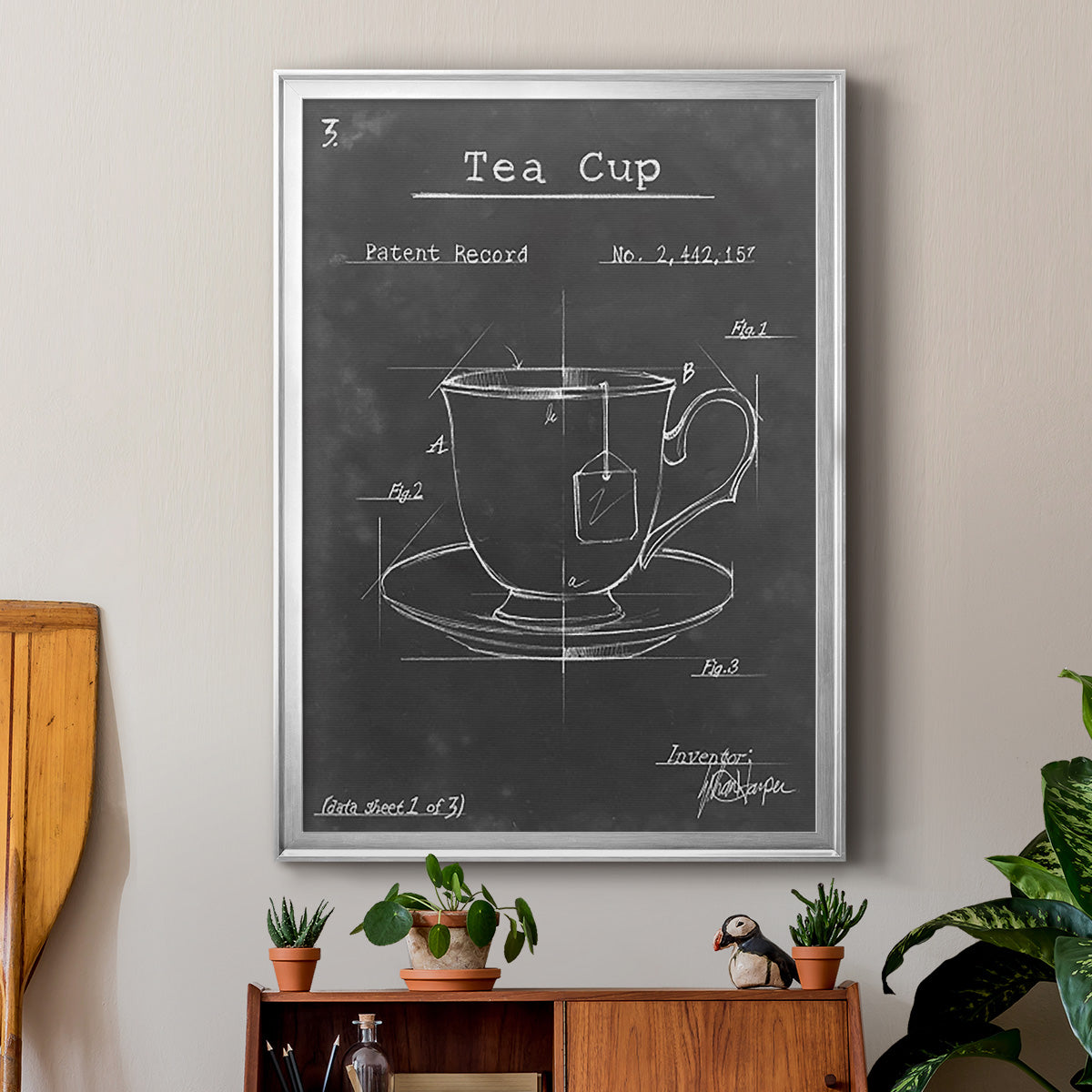 Morning Routine I Premium Framed Print - Ready to Hang