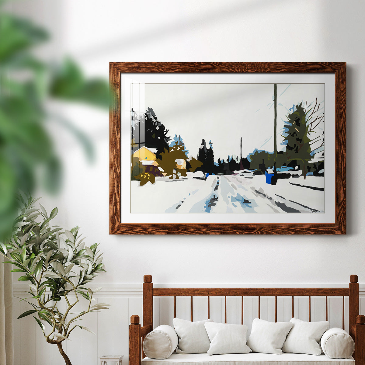 Winterhood-Premium Framed Print - Ready to Hang