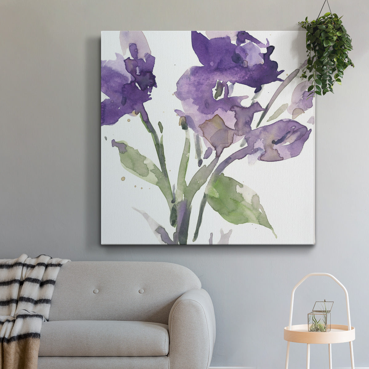 Garden Blooms I-Premium Gallery Wrapped Canvas - Ready to Hang
