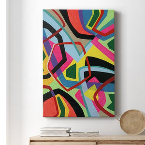 Bold Shape Shift II Premium Gallery Wrapped Canvas - Ready to Hang