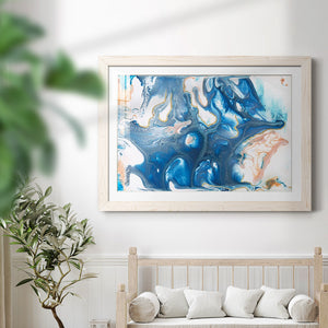 Dancing Blue II-Premium Framed Print - Ready to Hang