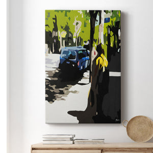 A Volvo in Ballard Premium Gallery Wrapped Canvas - Ready to Hang