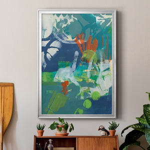 Tropical Graphics I Premium Framed Print - Ready to Hang