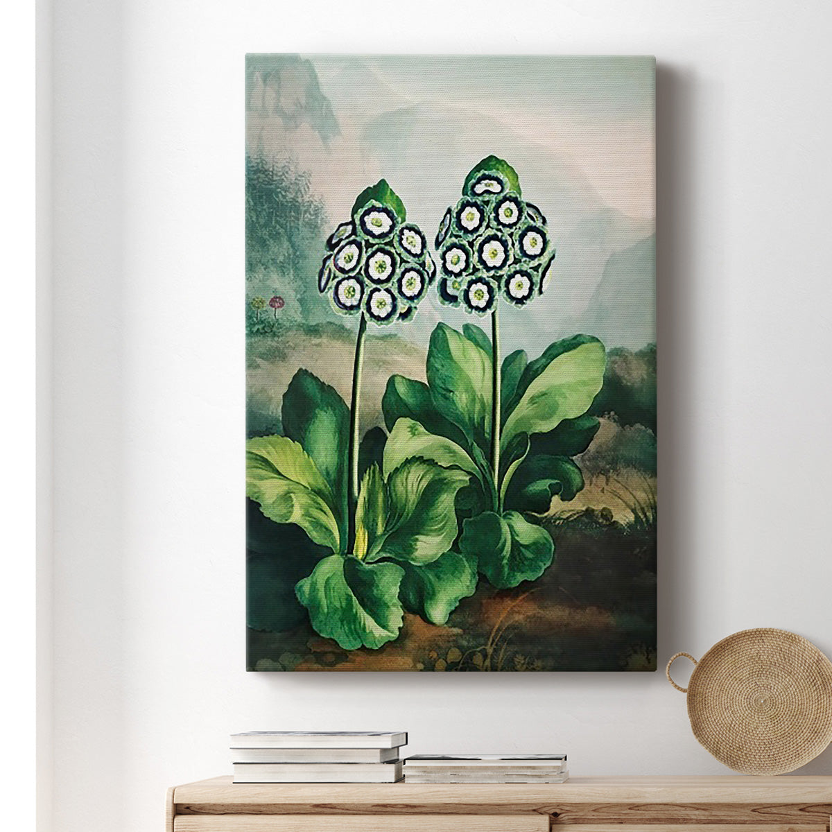 Temple of Flora XI Premium Gallery Wrapped Canvas - Ready to Hang