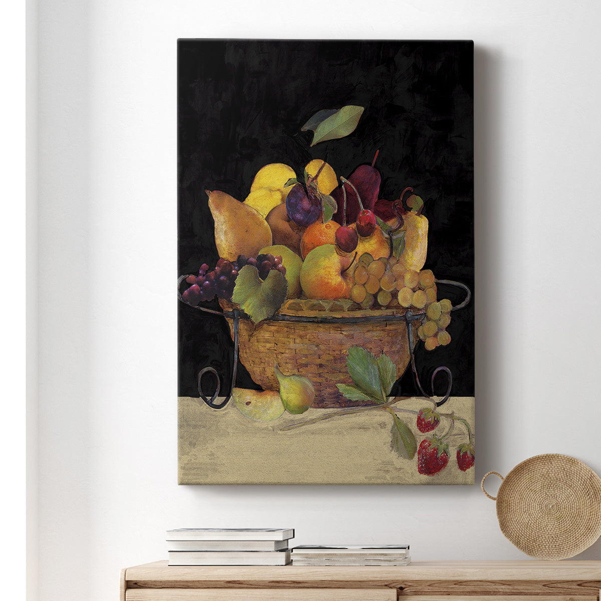 Fruit Basket II Revisit Premium Gallery Wrapped Canvas - Ready to Hang