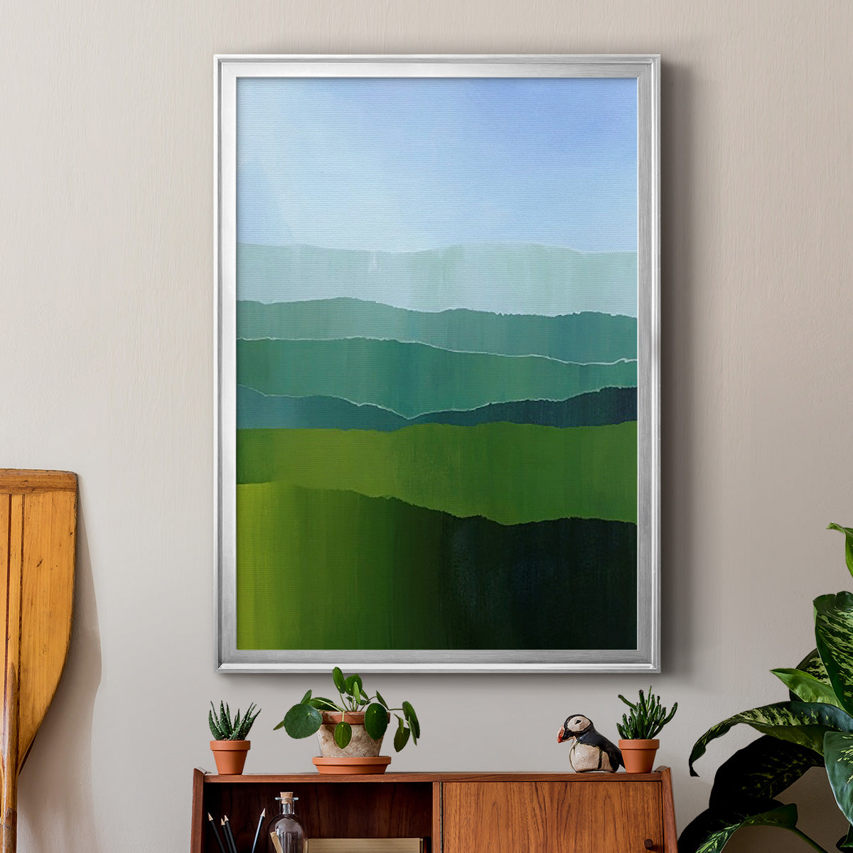 Blue Ridge Fade II Premium Framed Print - Ready to Hang