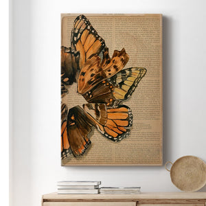Winged Wreath I Premium Gallery Wrapped Canvas - Ready to Hang