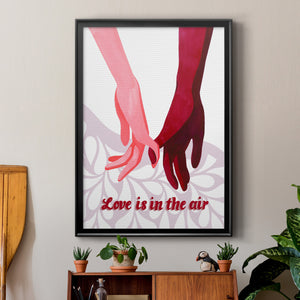 Groovy Love II Premium Framed Print - Ready to Hang