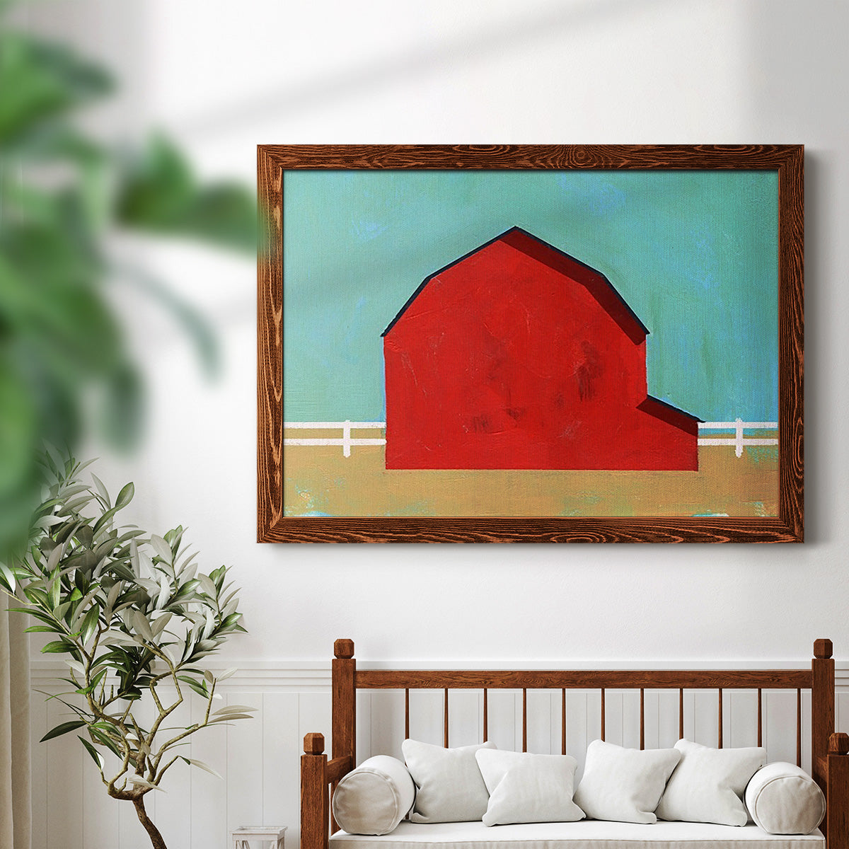 Big Red One I-Premium Framed Canvas - Ready to Hang