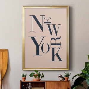 City Center Type I Premium Framed Print - Ready to Hang
