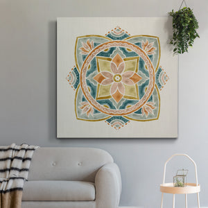 Summer Mandala II-Premium Gallery Wrapped Canvas - Ready to Hang